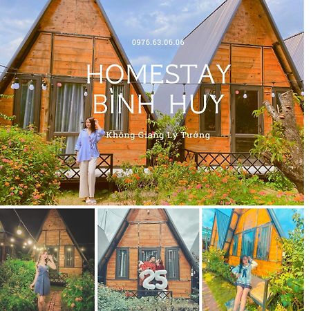Bugalow Binh Huy Homestay Moc Chau Exteriér fotografie